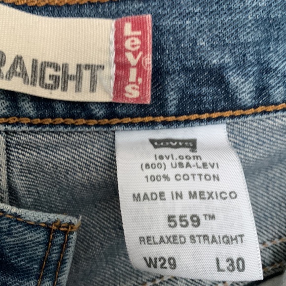 Levi’s relaxed straight wide leg jean’s - Picture 4 of 9